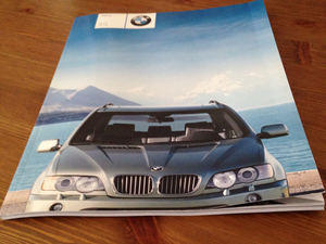 BMW X5 3.0i 4.4i 4.6is カタログ