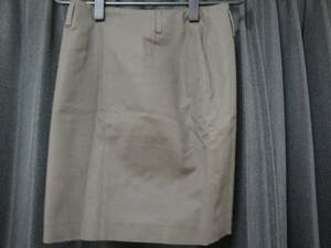 CECILMcBE Cecil McBee * brown group tight skirt size S *