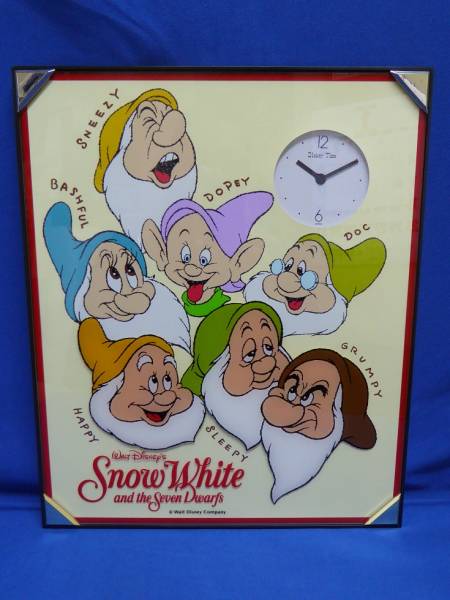 1970年代 ディズニータイム 時計 白雪姫 昭和レトロ・希少】セイコー ディズニータイム ミッキー&白雪姫