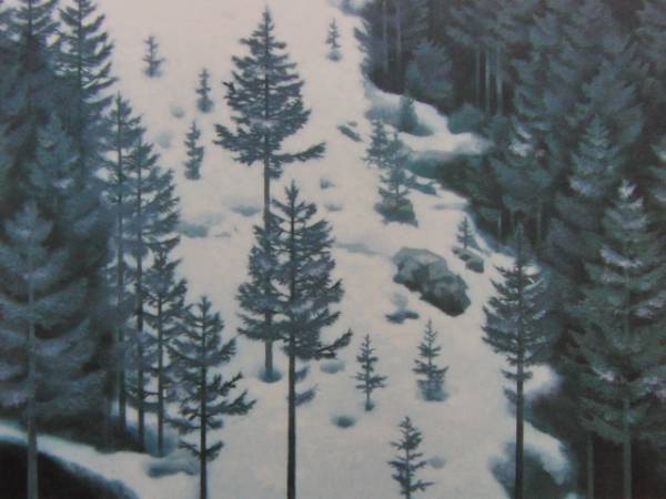 東山魁夷 【雪の後】 遺珠刊行会 木版画