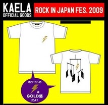 KAELA　カエラ　ROCK　IN　JAPAN　FES.　2009　Tシャツ　白　M_画像1