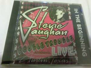 ★☆Stevie Vaughan/In the beginning Live 輸入盤☆★14213