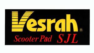 売切 Vesrar Scooterpad SJL ステッカー W145×H63mm 未使用保管品