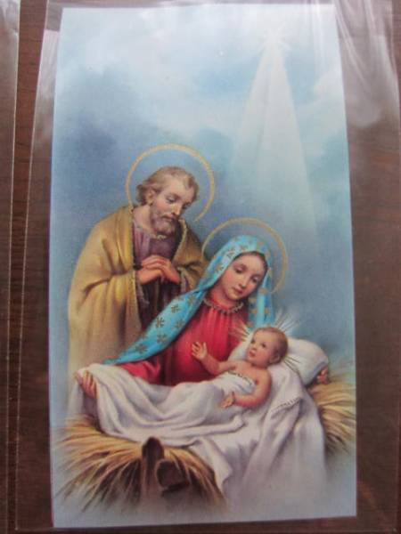 Mie★056 بطاقة عيد الميلاد للرسم المسيحي, العتيقة, مجموعة, المطبوعات, آحرون