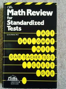 Cliffs Math Review for Standardized Tests 中古良書！！