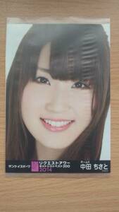 AKB48 生写真 中田ちさと リクエストアワー 2014 パンフレット