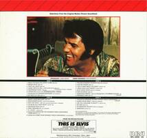 送料無料！エルビス・プレスリー「THIS IS ELVIS」2枚組LP_良好_画像2