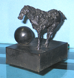  gear man ( horse. image ) bronze genuine . guarantee Acre