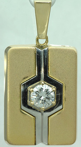K18 diamond 0.507 pendant top 10.8g [an64]