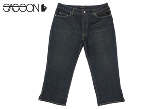 J3726* new goods *OO-LA-LA SASSON* Denim 8 minute cropped pants 80cm