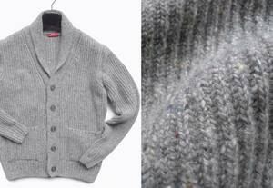 [altea( arte a)]=ITALY made 42,120 jpy = middle gauge va- Gin wool knitted = ash S(M)