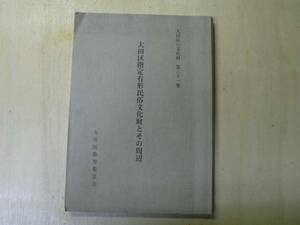 大田区指定有形民俗文化財とその周辺 大田区の文化財第31集/1995