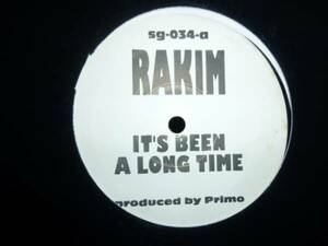 【同盤2枚入り】rakim/it's been a long time