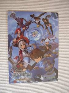 ☆英雄伝説　碧の軌跡Ｅｖｏｌｕｔｉｏｎ＆英雄伝説　閃の軌跡Ⅱ　スペシャル抽選会　Ｄ賞　Ｂ２リバーシブルクリアファイル　未開封新品☆