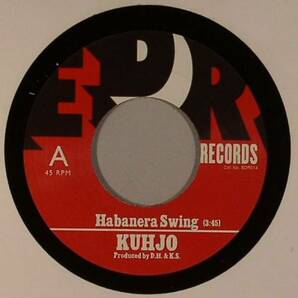 新品未使用 Kuhjo-Habanera Swing/Lazy Finley-7inchレコード- (EDR014) (A081)