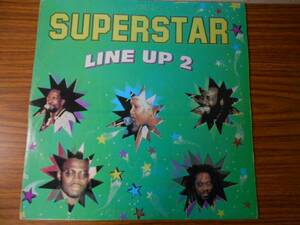 即決　SUPERSTAR LINE UP 2　LP盤　