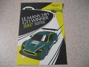 Aston Martin Le Mans плакат ★ DBS / DB55 / 007