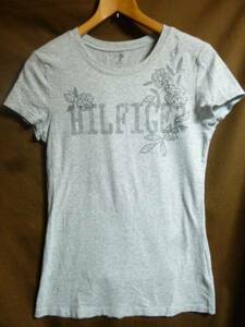 ◆◆TOMMY HILFIGERトミーヒルフィガ― 半袖TシャツS(グレー)C11