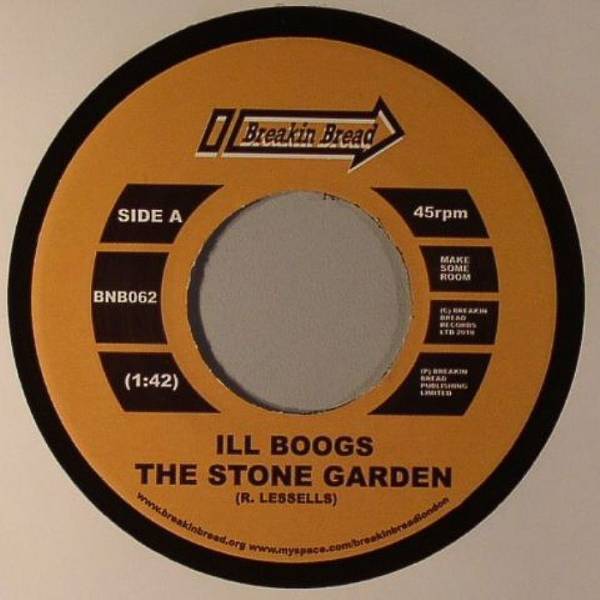 新品未使用 Ill Boogs / The Stone Garden-7inchレコード- 送料無料 (BNB062) (A073)
