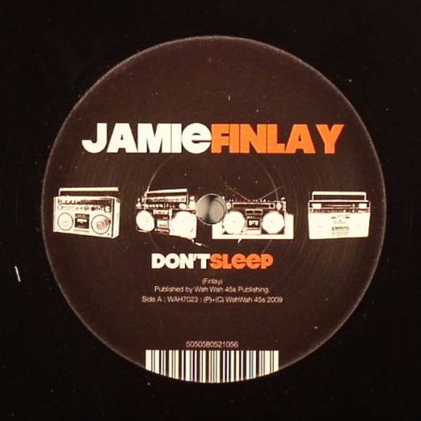新品未使用 Jamie Finlay / Don't Sleep -7inchレコード- 送料無料 (WAH7023) (A076)