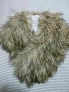 ** fake fur tippet fur muffler C16
