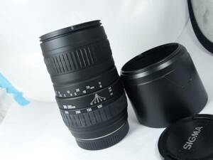 ソニーαシグマ100-300㎜F4.5-6.7DL フード付 美品 ★★★★