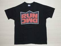 91年 RUN DMC BACK FROM HELL Tシャツ／adidas public enemy RAP ビンテージ ヒップホップ ラップ_画像1