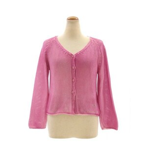  beautiful goods ice jeans cotton cardigan pink ICEJEANS ICEBERG *