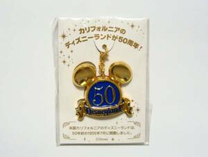 カリフォルニア ディズニーランド 50周年 キーホルダー チャーム