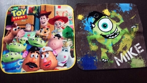  Toy Story Monstar z ink hand towel 2 pieces set 