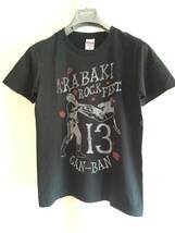 即決 新品 アラバキ 13 Tシャツ XS 黒 ARABAKI_画像1