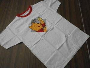 新品未使用 Winnie the Pooh くまのプーさん 子供用 Free Size Tシャツ Walt Disney ウォルトディズニー