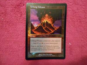 [Invasion] [Foil] MTG : Urborg Volcano 英語版 黒枠