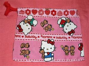  ultra rare! Kawai i! 1995 year Sanrio Hello Kitty purse sack 