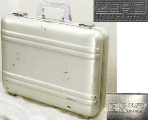  prompt decision is free shipping Vintage Zero Halliburton W46 attache case USA aluminium ZERO HALLIBURTON business bag FRANZEN hard W.Germany