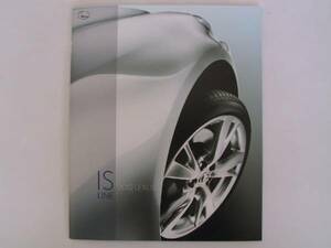  Lexus IS350CIS350ISF( Altezza )2010-2012 year US catalog 