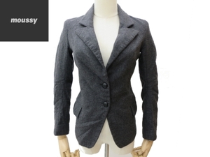 A751* beautiful goods *moussy* beautiful Silhouette. autumn winter wool jacket 1