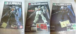 ★説明書＆シールセット★ HGUC ネモ・ヘイズル等３点 ガンプラ