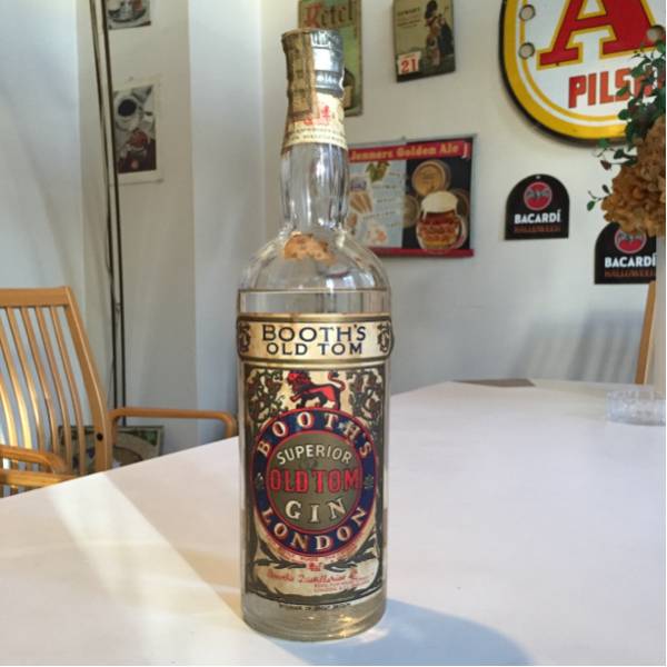 BOOTH\'S オールド トム ジン未開封ビンテージボトル 古酒