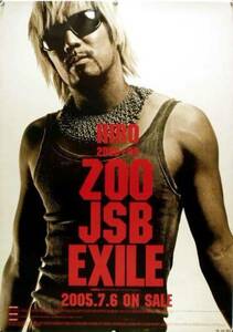 HIRO ZOO JSB EXILE エグザイル B2ポスター (Q01010)