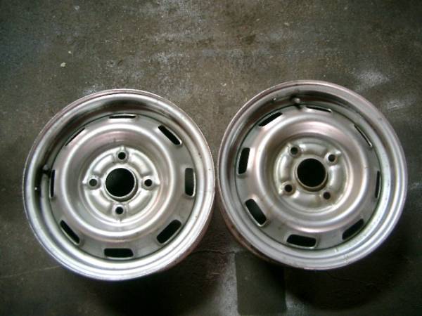 TOYOTA AE92カローラFX 純正ホイール2本　14インチ　① TOYOTA AE92カローラFX 純正ホイール2本 14インチ ① トヨタ