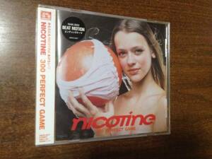 新品未開封CD Nicotineニコチン/300 PERFECT GAME Maxi