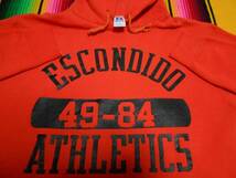 １９８４年製 ラッセル RUSSELL スウェット パーカー ESCONDIDO ATHLETICS ビンテージ オリジナル MADE IN USA チャンピオン ヘインズ_画像1