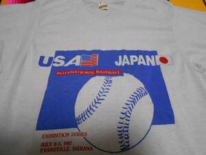 １９８７年製 INTERNATIONAL BASEBALL EXHIBITIONAL SERIESメジャーリーグ 野球 ワールド ベースボール クラシックWBC DOGERS METS YANKEES