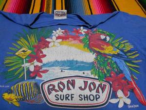 １９９０年代製 RONJON SURF ロンジョン オールドサーフ サーフィン ビンテージ SURFIN' SKATEBOARD DOGTOWN LIGHTNING BOLT JIMMY'Z BMX