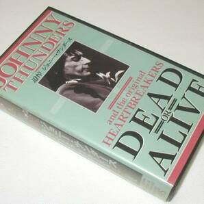 【 VHS 】 Johnny Thunders & The Heartbreakers　DEAD OR ALIVE / デッド・オア・アライヴ ジョニー・サンダース＆ザ・ハートブレイカーズ