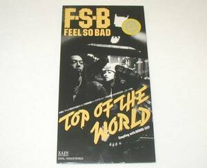 【CDS】 FEEL SO BAD （ フィール・ソー・バッド ） 「 TOP OF THE WORLD / DABOS LEEF 」 レンタル落ち　8cmシングルCD　1994年