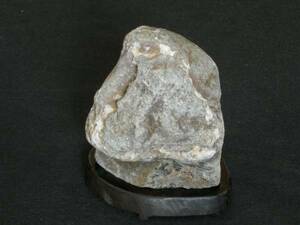 { suiseki st * appreciation stone }* stone britain # height 9.5cm/ weight 535g