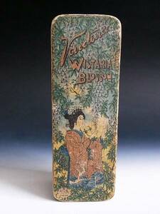  Meiji era perfume cloth-covered vanity case * Old Japan 