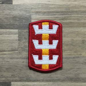 米軍実物 U.S.ARMY 130th Engineering Brigade カラー 新品 即決 デッドストック 放出品 世田谷ベース